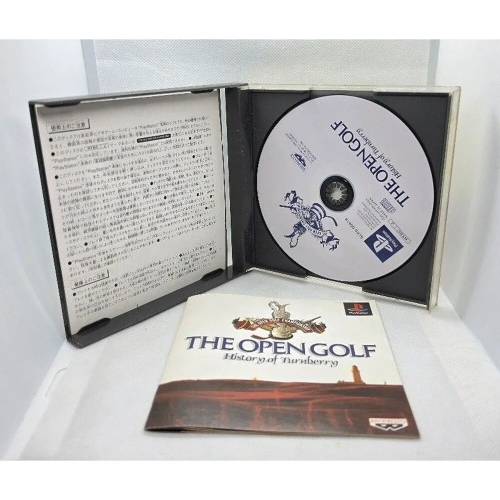 The Open Golf: History of Turnberry (PlayStation 1, 1996) NTSC-J
